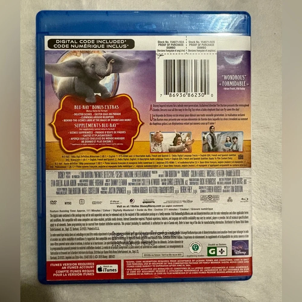 Two Great Disney Blu-ray movies - Picture 3 of 6